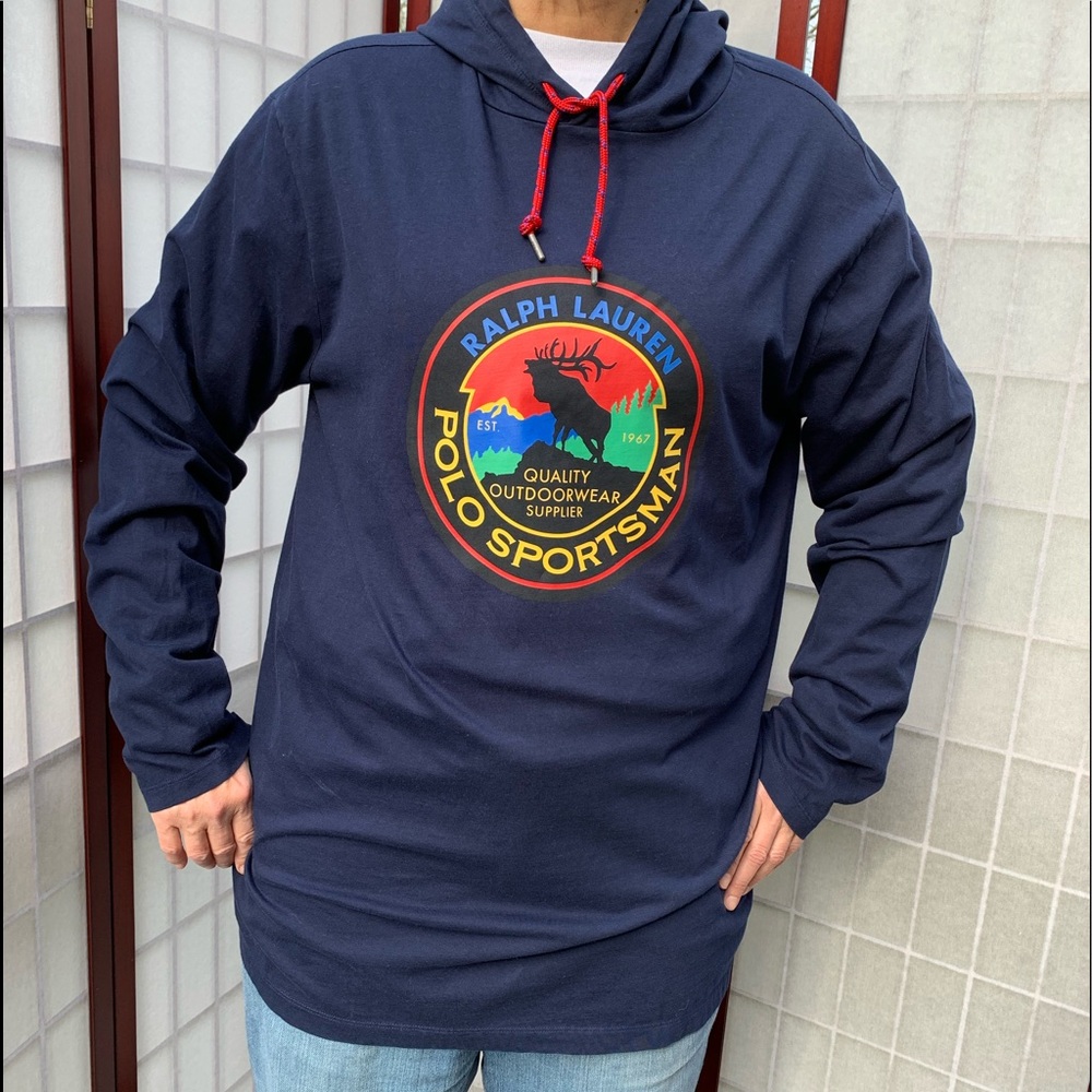 Polo jersey hoodie